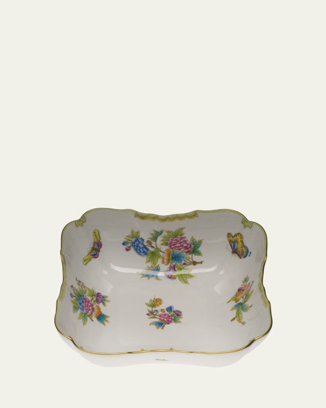 Queen Victoria Square Salad Bowl
